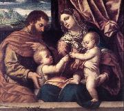 MORETTO da Brescia Holy Family su oil painting picture wholesale